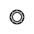 Porthole vector icon Royalty Free Stock Photo